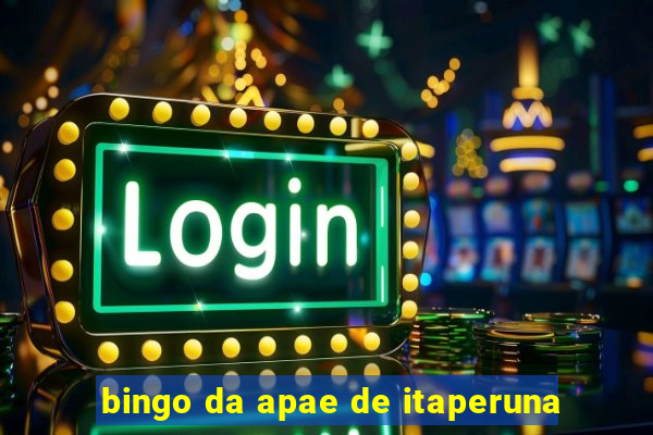 bingo da apae de itaperuna